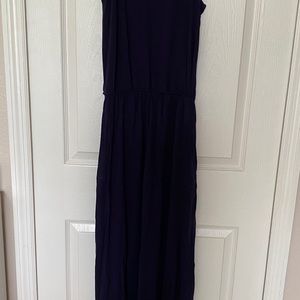 Navy Blue Maxi Dress